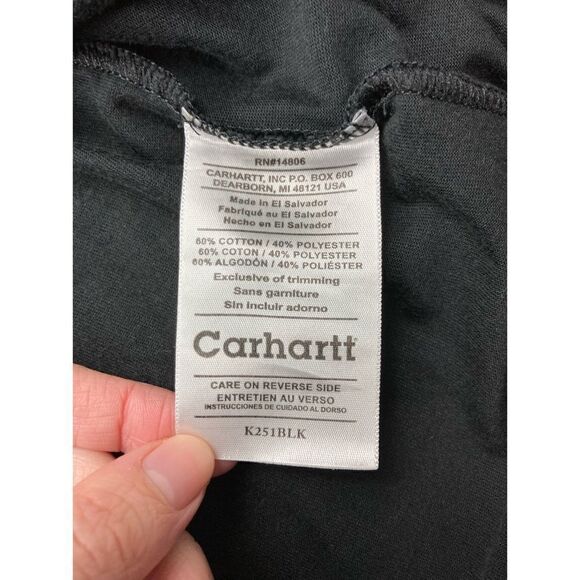 Carhartt black long sleeve shirt - Picture 4 of 4